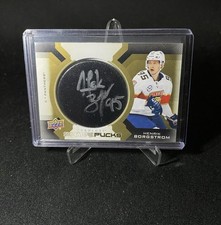 2019-20 Upper Deck Trilogy Henrik Borgstrom Signature Pucks Auto #SP-HB Florida