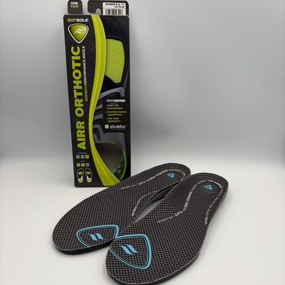 SofSole Women's AIRR Orthotic Insole Max Cushion Silvadur Women s 8-11 Skydex