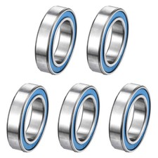 Image of 5Pcs 6804-2RS Deep Groove Bearing, 20x32x7mm Double Sealed Chrome Steel ABEC-7