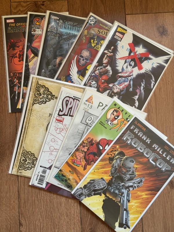 10 x Mixed Comic Lot – 2000s  – Marvel, DC & Indies – Great Reader Set! VF/NM!