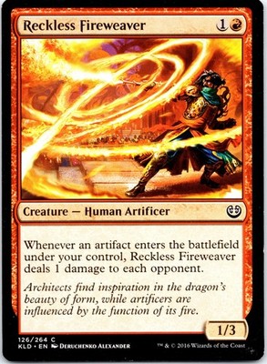 Reckless Fireweaver C Kaladesh 126 LP