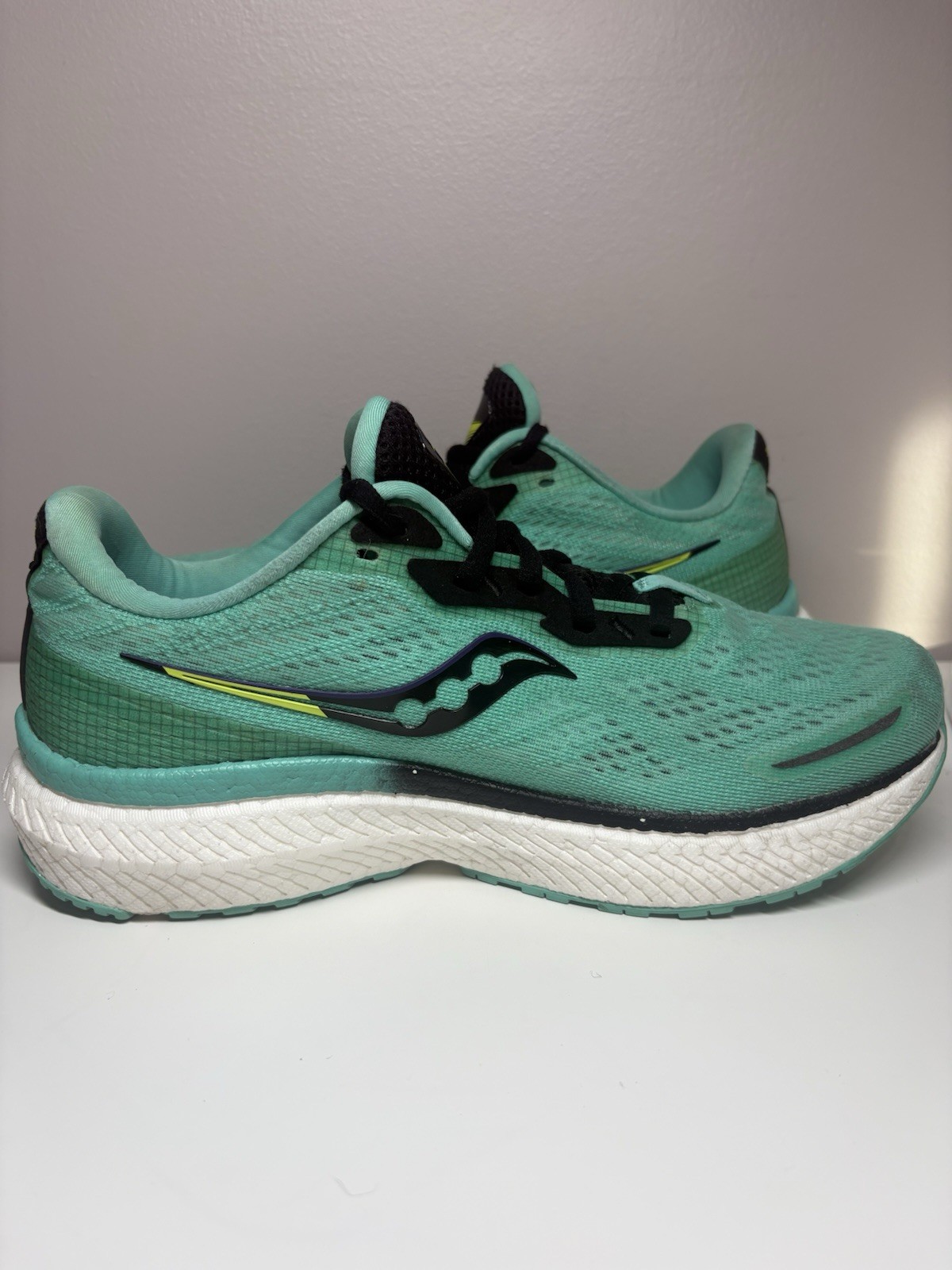 Saucony Triumph 19 Womens Shoes Blue Running Walking Athletic Sneakers Size 8.5 thumbnail 5