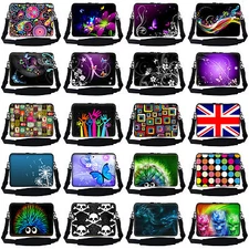 17 17.3 inch Laptop Sleeve Bag w Hidden Handle &Shoulder Strap Fit Toshiba Acer 