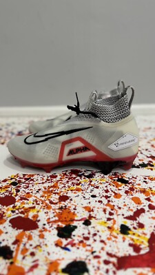 NIKE ALPHA MENACE ELITE 3 FOOTBALL CLEATS SZ 10.5 CT6648-103  