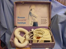 Ronson Escort 67 Hairdryer in box  Vintage 1960’s Hairdresser Shop Display