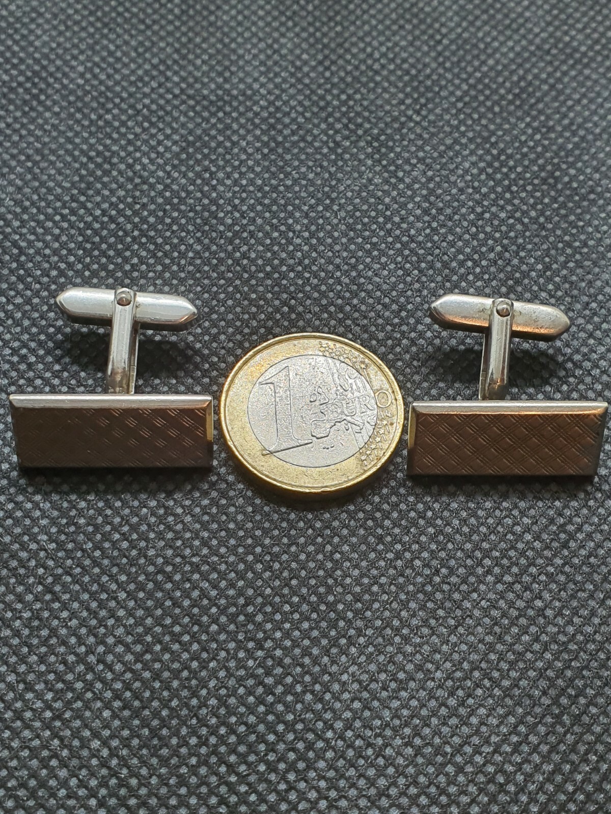 Solid Silver Cufflinks 835 E40 - image 4