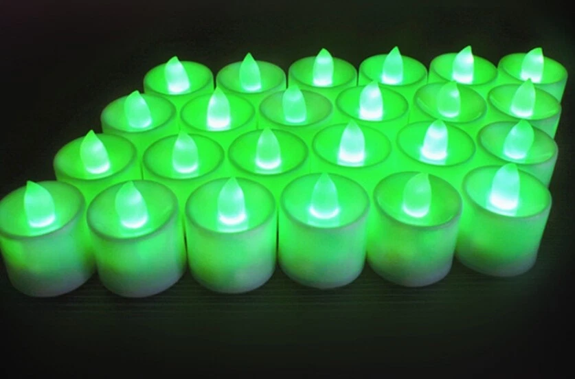 24Pcs Flameless Candle LED Battery Artificial Candle Festival Venue Layout Props - Image 4 of 4