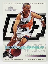 2000-01 Upper Deck MVP Jason Kidd SP Insert Dynamics Only 1 Per Hobby Box