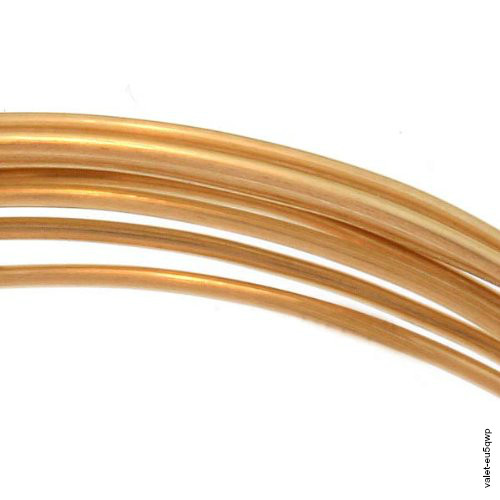 20 gauge Dead soft 14k yellow Gold Filled Round beading wrapping wire 2 feet