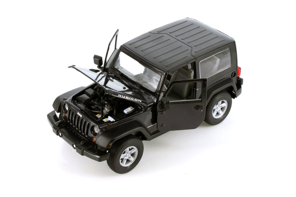 2007 JEEP WRANGLER RUBICON HARDTOP 1/24 scale DIECAST CAR