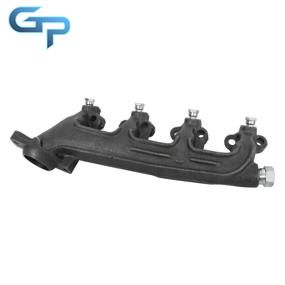 Colector de escape diestro y derecho para Ford E-350 Econoline Club Wagon 88-96 con kit de junta Foto 2 de 4