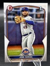 2023 Bowman 1st Prospect Jose Peroza #BP-149 New York Mets Baseball Card