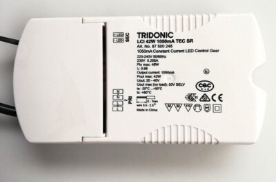 Tridonic LED Treiber LCI 42W 1050mA TEC SR Constant Current 87500248