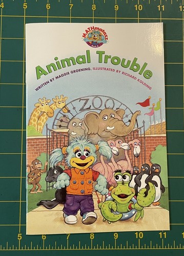 Children's MATHmatazz ANIMAL TROUBLE Preschool Story Book - CTW & Math Publisher - Bild 3 von 6