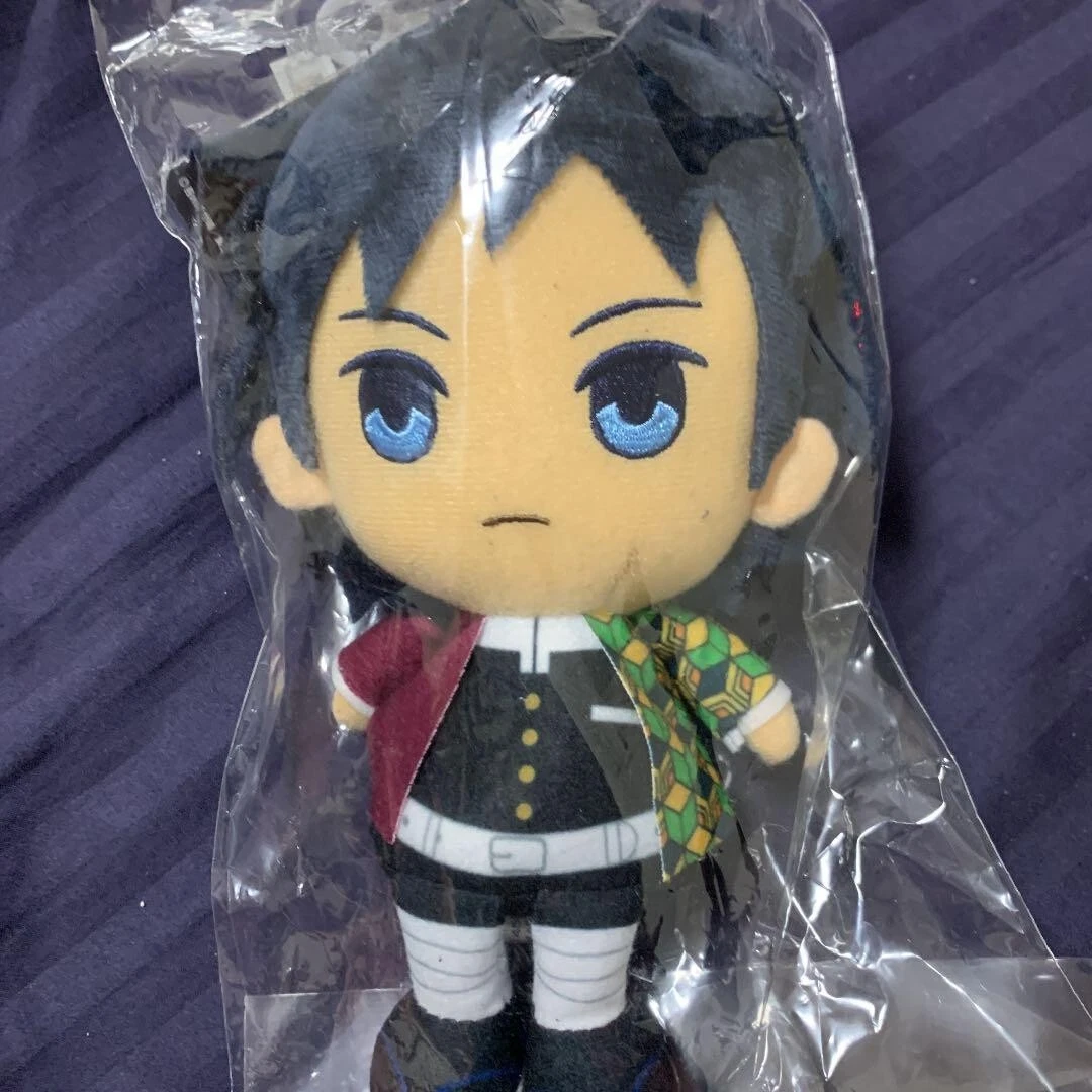 Boneco Colecionável GIYU TOMIOKA Demon Slayer Kimetsu no Yaiba Com Caixa Favorito