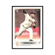 2022 Topps Kervin Castro RC Giants #413