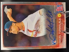2015 Toops Chrome Autograph - Samuel Tuivailala - RC