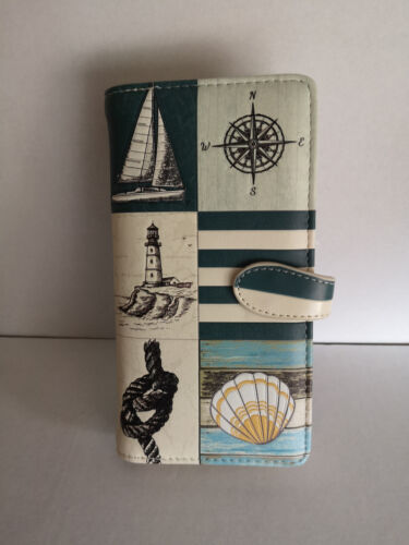 bb Klostermann wallet wallet case SHAG WEAR nautical 50426 - Picture 1 of 5