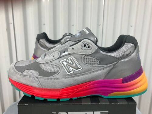 New Balance 992 Grey Silver Multicolor 12 M992BC MADE USA Classic Sneakers  kith