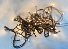 100 count Teeny or Rice string light - 1 Bulb out clear color