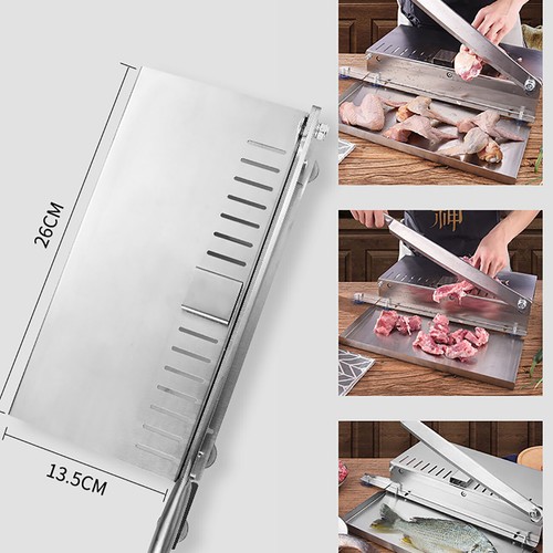 Manual Control Meat Slicer Stainless Steel Frozen Meat Slicer Cutting Machine - Picture 6 of 12