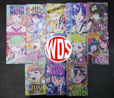 Witch Watch Manga English Vol 1-13 Full Set Comic Books Kenta