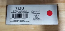 ESL 712U Sentrol Ionization Smoke Detector Fire Alarm