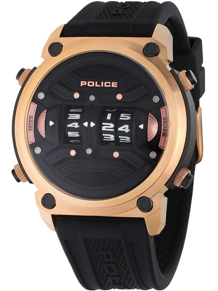 Police PEWJP2108301 Rotor Mens Watch 50mm 5ATM eBay
