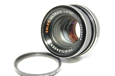 Lens Voigtländer Color Ultron 50mm F1.8 for Rollei QBM mount Ref. 442326
