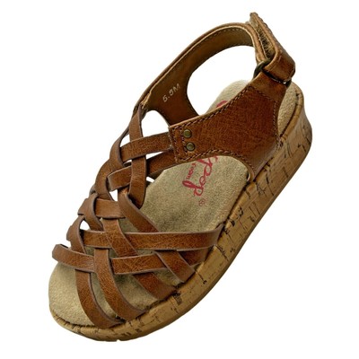 jellypop brown sandals