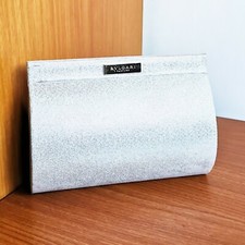 pochette BVLGARI bianca oro small bag piccola borsa a mano da sera bulgari gold