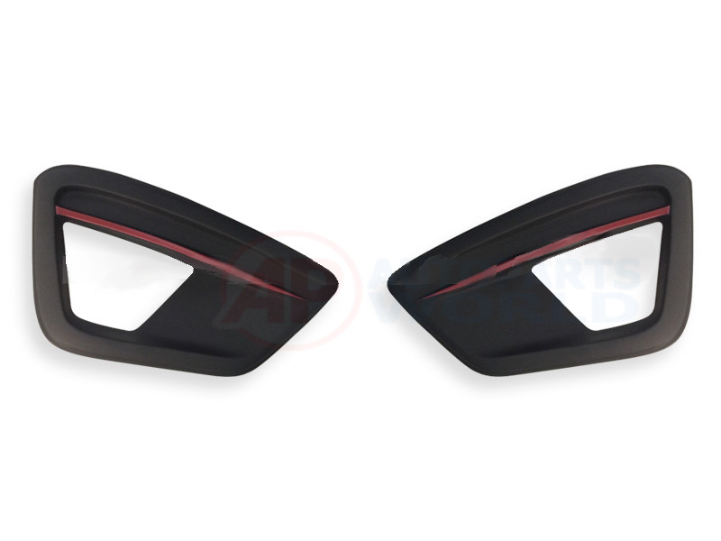 Matte Black Spot Light Cover Trim 1Pair Fit For Mazda CX5 20142015 eBay
