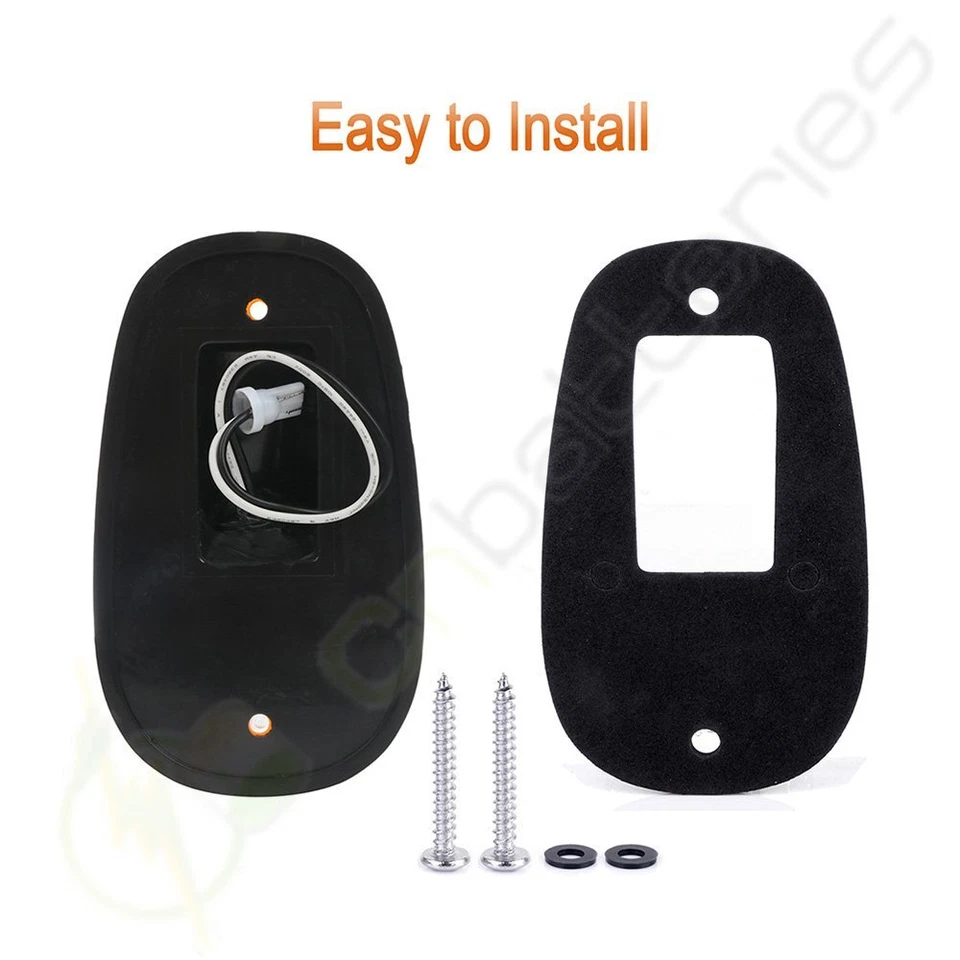 5*Luz ámbar 16-3528-SMD marcador de cabina para Dodge Ram 1500-5500 2003-15+4led cromo Foto 2 de 4