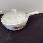 Corning Ware SPICE OF LIFE 6 Pc Set of 3 w Lids Saucepans Range Microwave — photo 5