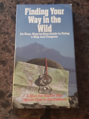BRAND NEW Finding Your Way In The Wild Using a Map & Compass (VHS; 1991) Sealed