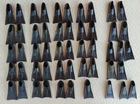 HUGE Vintage LOT -  12" Action Figure Dive Fins & Scuba Tanks (NOT GiJoe)