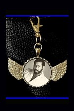 Teddy Pendergrass memorial Clip Purse Clip backpack clip Keychain Rhinestones