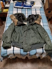 USAF Snorkel Hooded Parka, N-2B (not N-3B), size - Extra Large