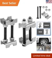 Compact Coil Spring Compressor for Car & Truck - Easy Suspension Adjustment Tool