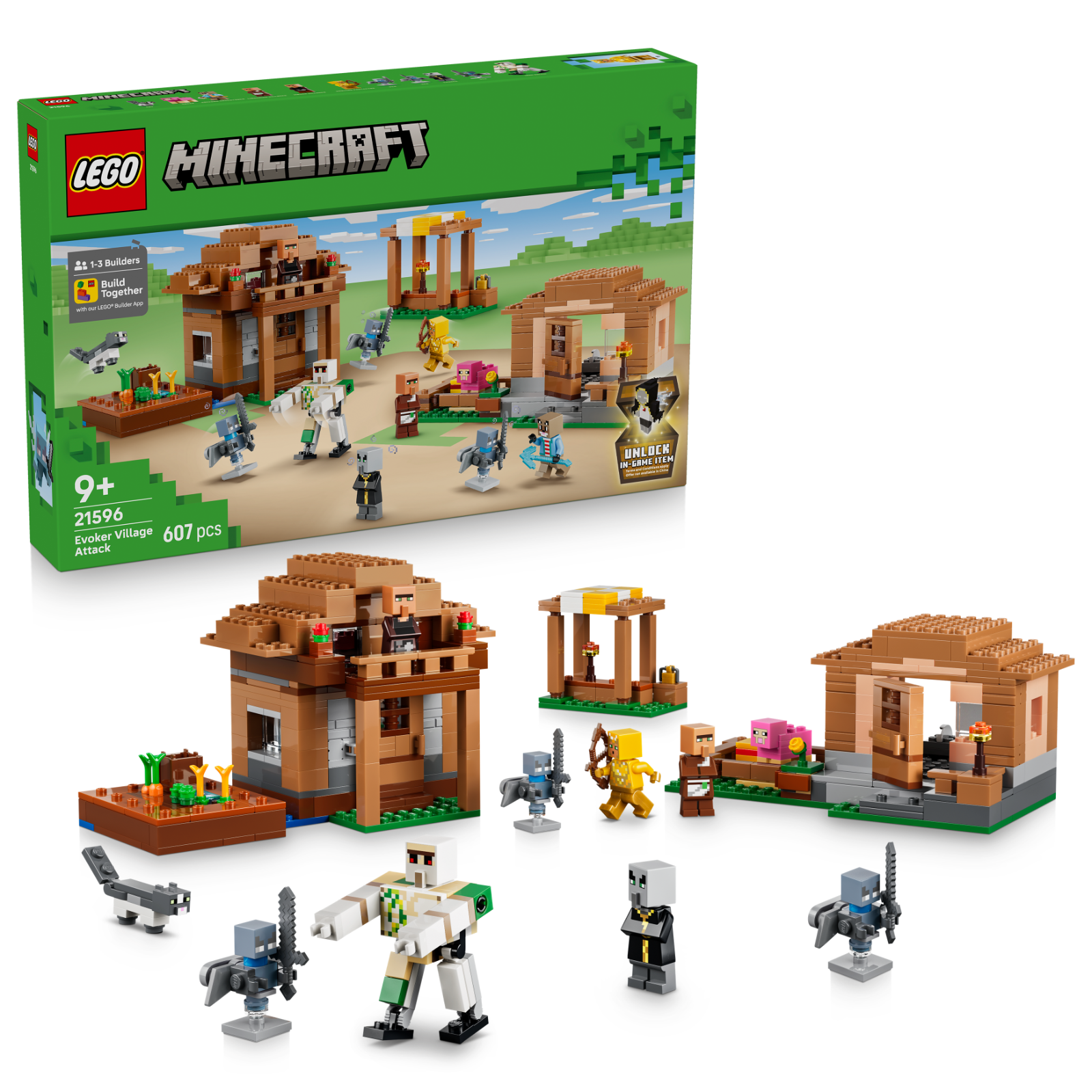 LEGO® Minecraft™ 21596 Angriff des Magiers auf das Dorf - Bild 11