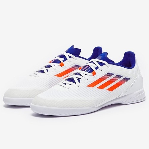 Adidas F50 League Men’s Soccer Cleats White Indoor Football Shoe Footwear #395 - Picture 3 of 12