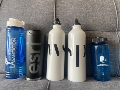 Mixed Set Reusable Water Bottle Screw-on Lid