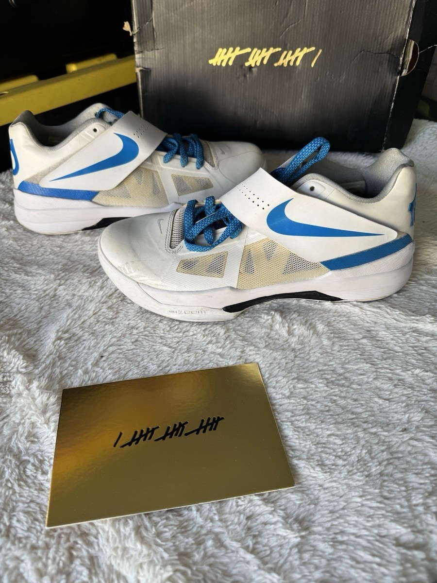 シューズ(男性用) Nike KD 4 \"Think 16\" (Thunderstruck) Nike KD 4 Think 16 (Thunderstruck) - AQ5103-100 Raffles