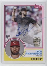 2024 Topps Archives 1983 Fan Favorite Lyon Richardson #83FF-LR Auto 12sd