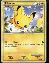 Pikachu 61/90 Undaunted Common