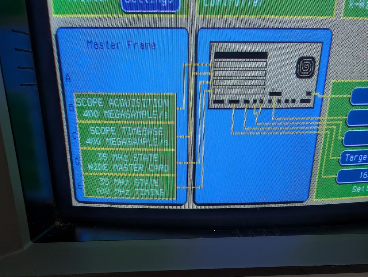 HP 16500C Digital Logic Analyzer w/ 16531A, 16530A, (2) 16510B