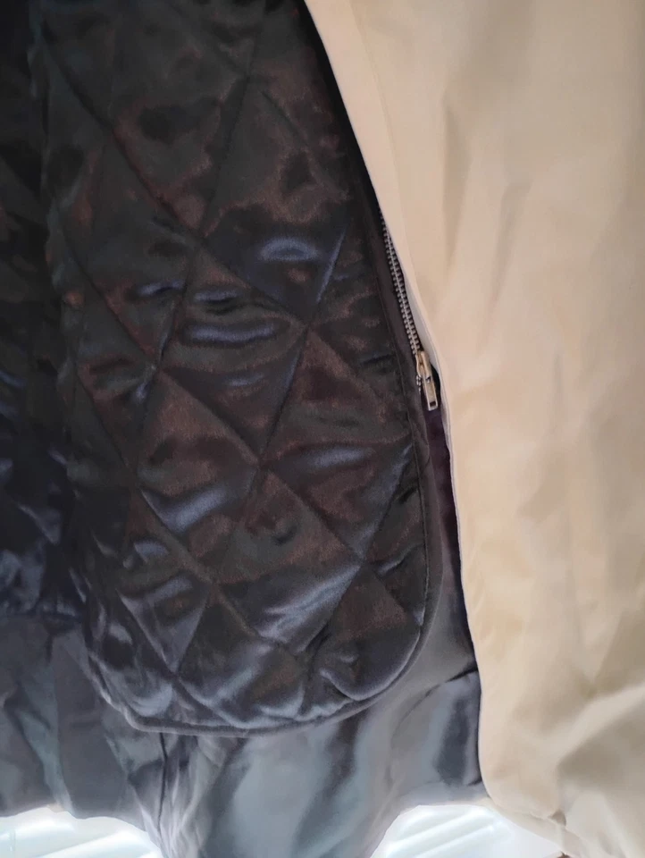 Pierre Cardin Polyester Gray Trench Coat Mens Size 40S Pre-owned  - Image 4 of 4