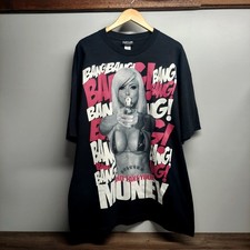 Vintage Y2K Hustler Hardcore Mag Graphic Tee 90s Rare Bang Bang Take Your Money