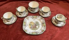 Vintage Spode Byron Copeland Tea Sugar & Cake Plate Set. Excellent Condition