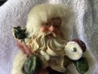 6” Santa Claus Gifts Drum Plastic Mold + Snowman Ceramic 5.5” NCE/ET Figurine — photo 4